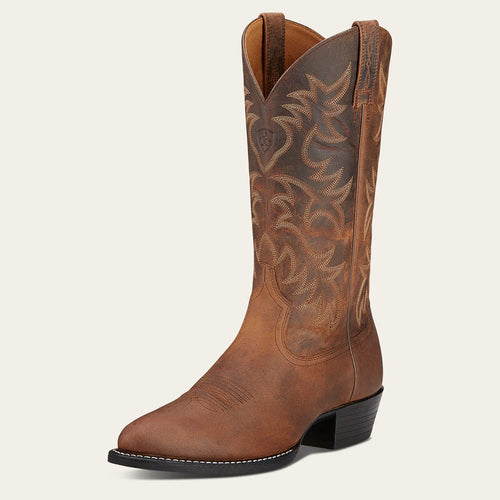 Ariat Mens Heritage R Toe Western Boots