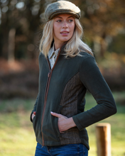 Gunner and Hound Ladies Tweed Fleece Jacket