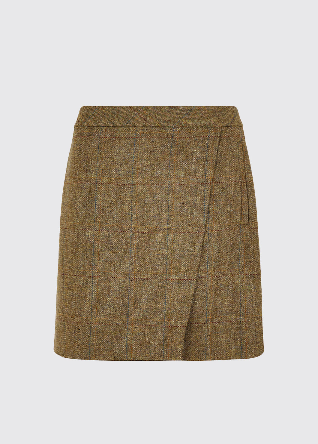 Dubarry Buckthorn Tweed Faux Wrap Skirt