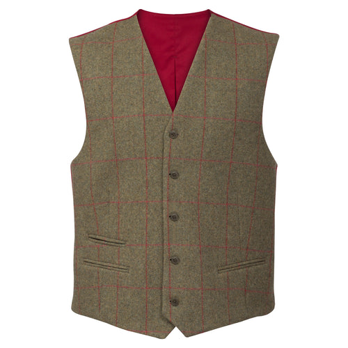 Alan Paine Combrook Lined-Back Waistcoat