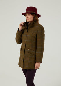 Alan Paine Women's Combrook Waterproof Tweed Field Jacket