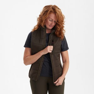 Deerhunter Womens Heat Padded Waistcoat