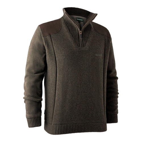 Deerhunter Carlisle Knit 1/4 Zip Jumper