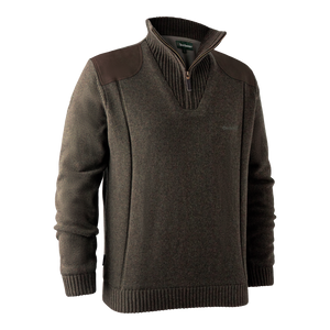 Deerhunter Carlisle Knit 1/4 Zip Jumper