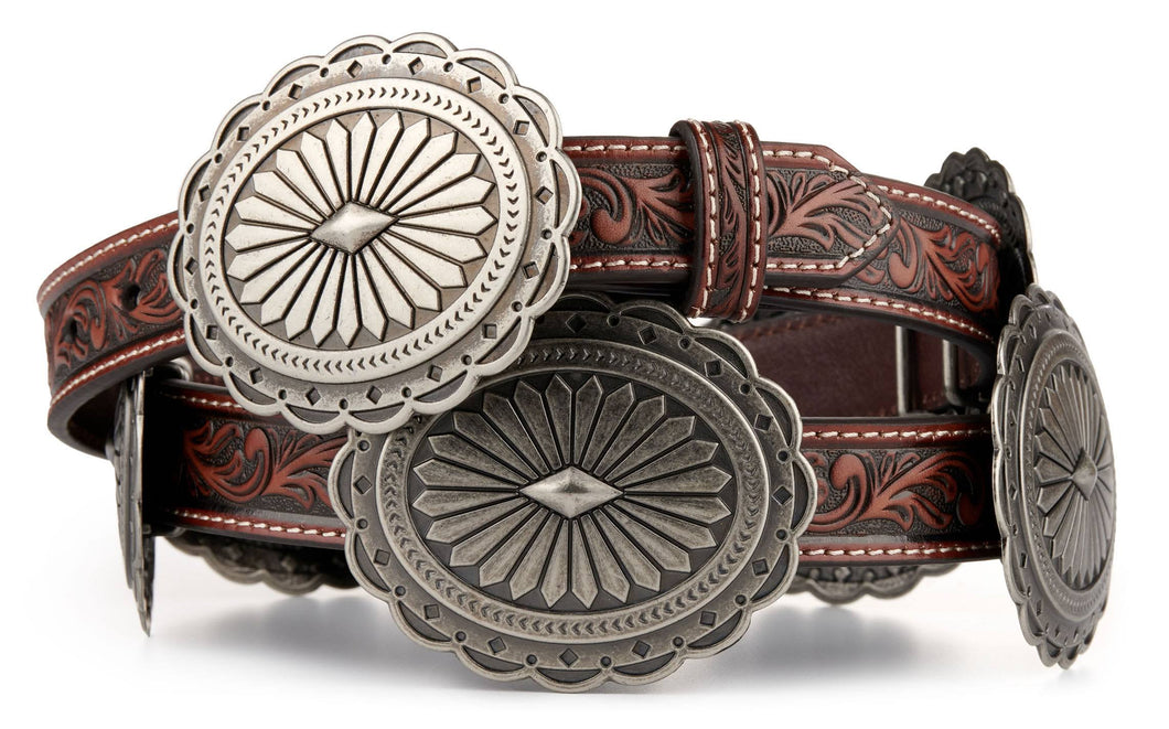Ariat Womens Oval Concho Diamond Belt