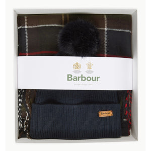 Barbour Dover Beanie and Scarf Gift Set
