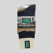 Ridgeline Mid-Length Merino Wool Socks