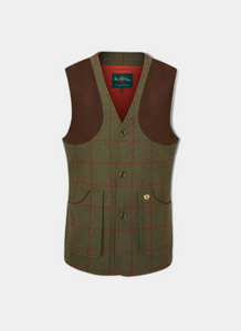 Alan Paine Combrook Tweed Shooting Waistcoat
