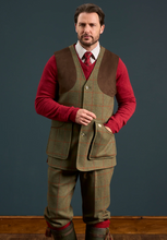 Alan Paine Combrook Tweed Shooting Waistcoat