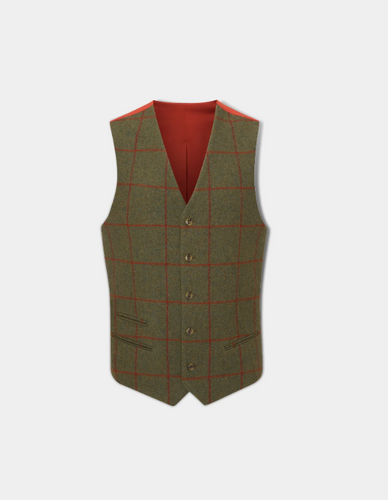 Alan Paine Combrook Lined-Back Waistcoat