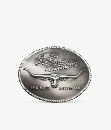 R.M.Williams Logo Buckle