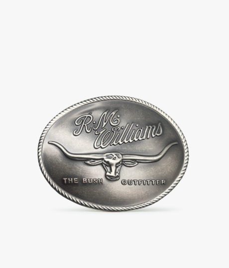 R.M.Williams Logo Buckle
