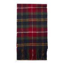Barbour Cashmere Wool Tartan Scarf