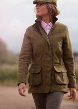 Alan Paine Women's Rutland Waterproof Tweed Coat