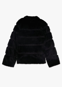 Carre Noir Faux Fur Jacket
