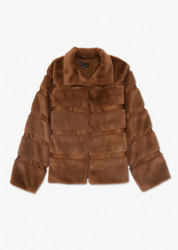 Carre Noir Faux Fur Jacket