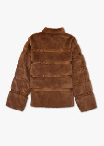 Carre Noir Faux Fur Jacket