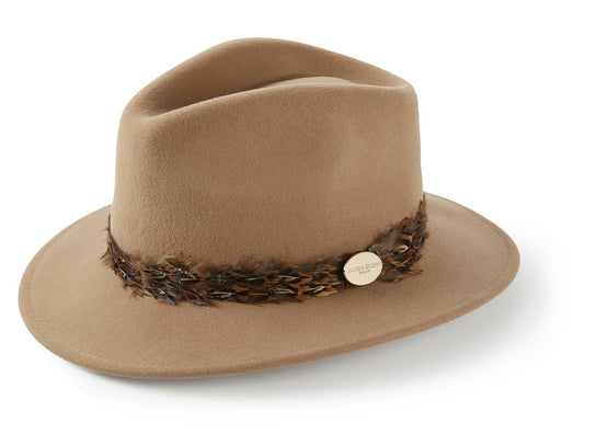 Hicks & Brown Suffolk Fedora - Pheasant Feather Wrap