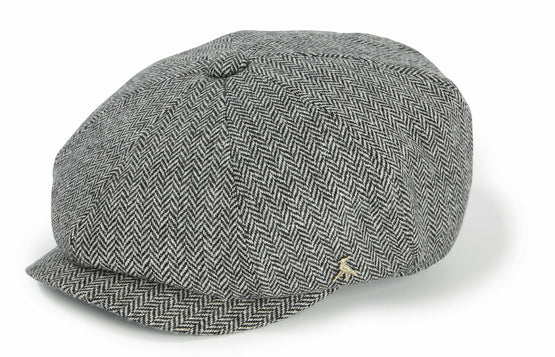 Hicks & Brown Felsham Tweed Baker Boy Cap