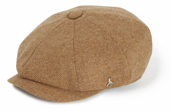 Hicks & Brown Felsham Tweed Baker Boy Cap