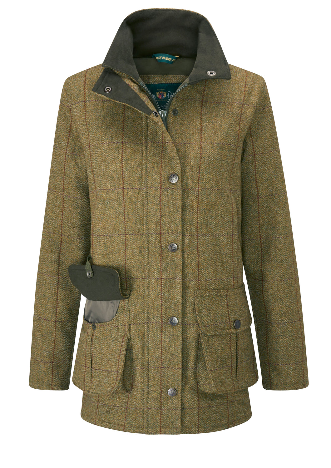SALE Alan Paine Women's Rutland Waterproof Tweed Coat