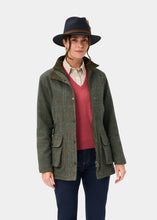 Alan Paine Women's Rutland Waterproof Tweed Coat
