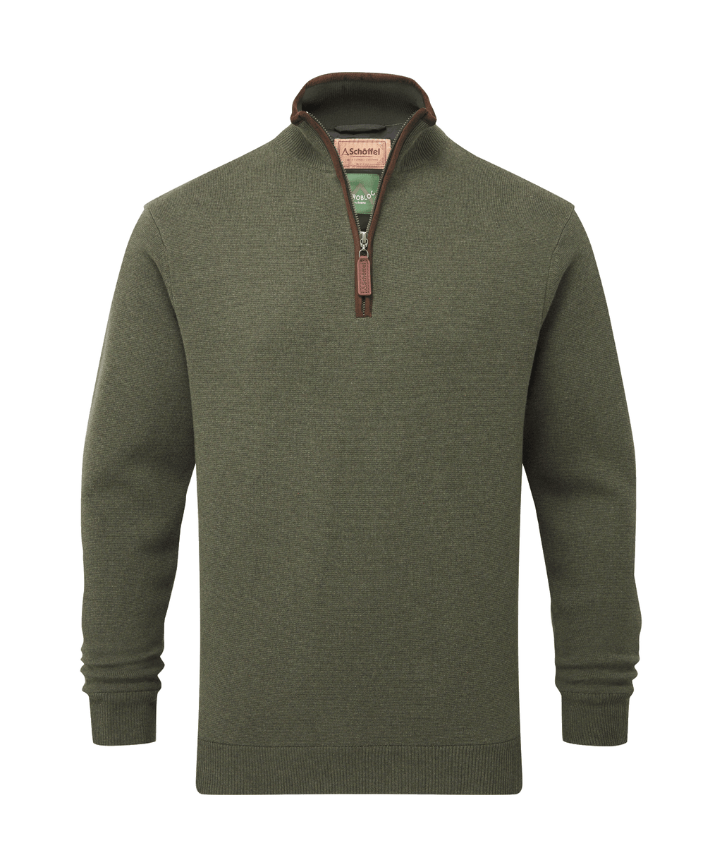Schoffel Angus Aerobloc 1/4 Zip Jumper
