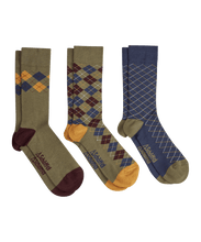 Schoffel Men's Bamboo Socks (Box of 3)