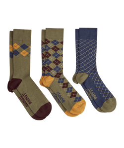 Schoffel Men's Bamboo Socks (Box of 3)