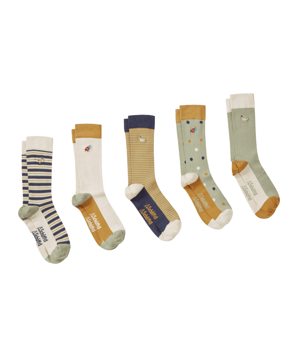 Schoffel Mens Bamboo Socks (Box of 5)