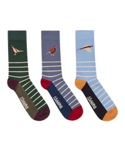 Schoffel Men's Bamboo Socks (Box of 3)