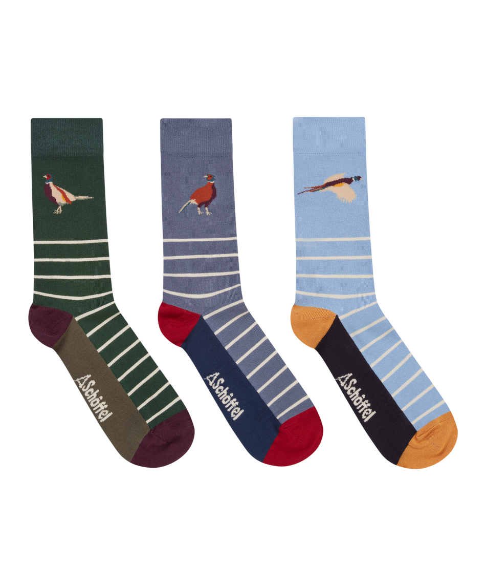 Schoffel Men's Bamboo Socks (Box of 3)