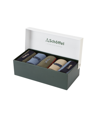 Schoffel Mens Bamboo Socks (Box of 5)