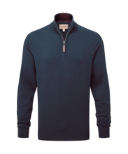 Schoffel Calton Cotton Cashmere 1/4 Zip Jumper