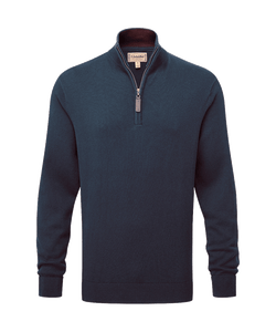 Schoffel Calton Cotton Cashmere 1/4 Zip Jumper