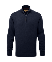 Schoffel Calton Cotton Cashmere 1/4 Zip Jumper