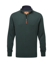 Schoffel Calton Cotton Cashmere 1/4 Zip Jumper