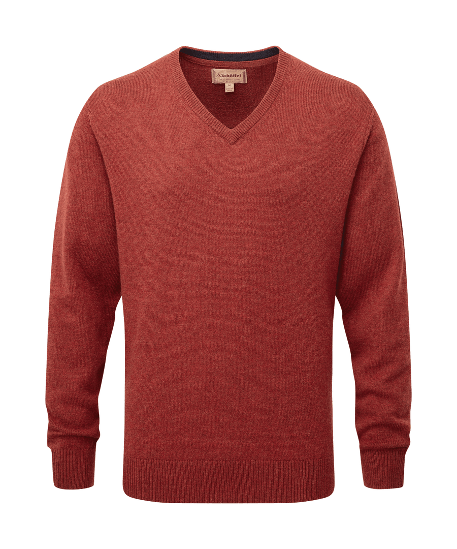 Schoffel Lewis lambswool V-Neck Jumper
