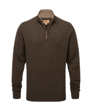 Schoffel Lewis Lambswool 1/4 Zip Jumper