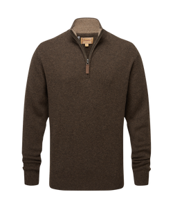 Schoffel Lewis Lambswool 1/4 Zip Jumper