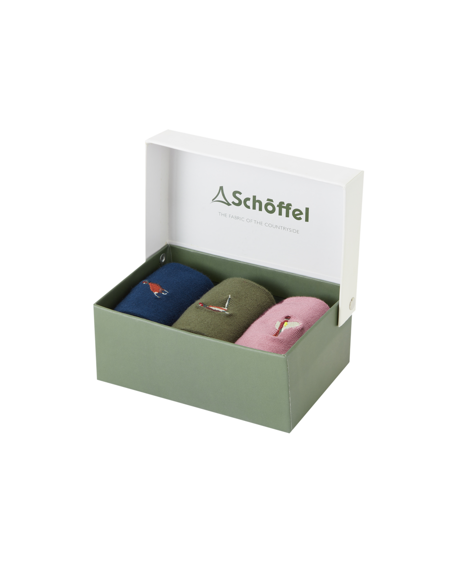 Schoffel Women's Bamboo Socks (Box of 3)