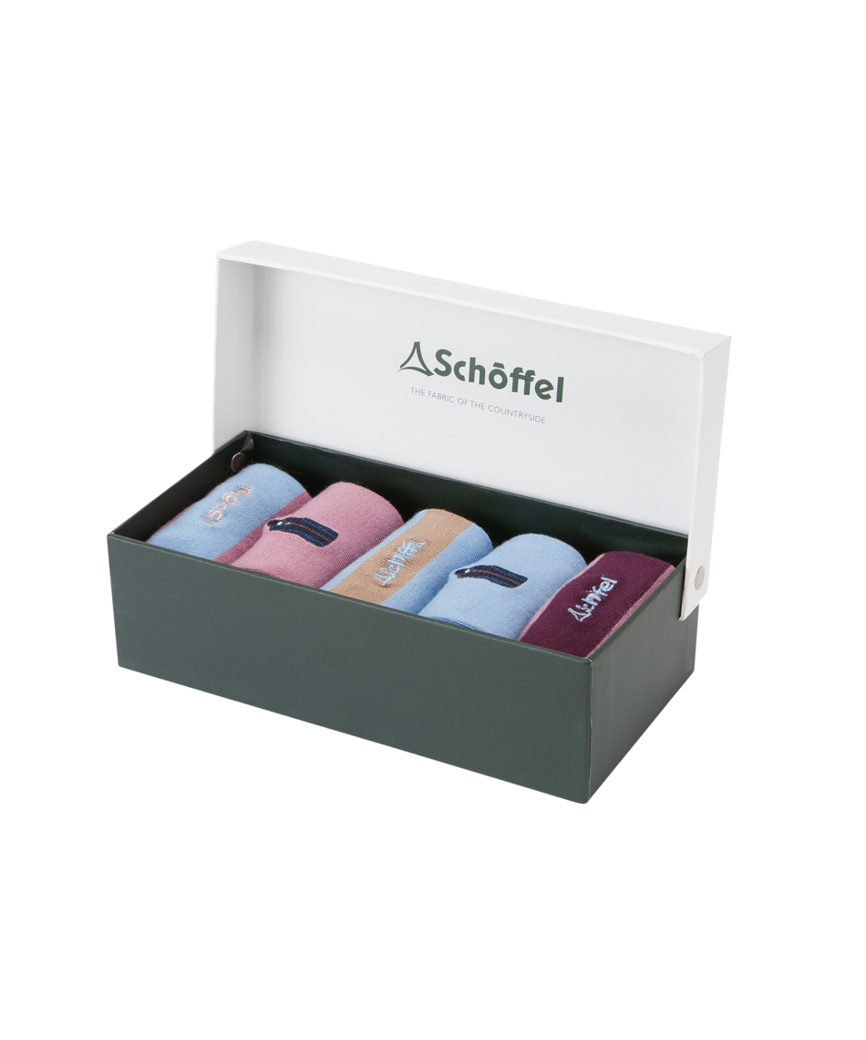 Schoffel Womens Bamboo Socks (Box of 5)