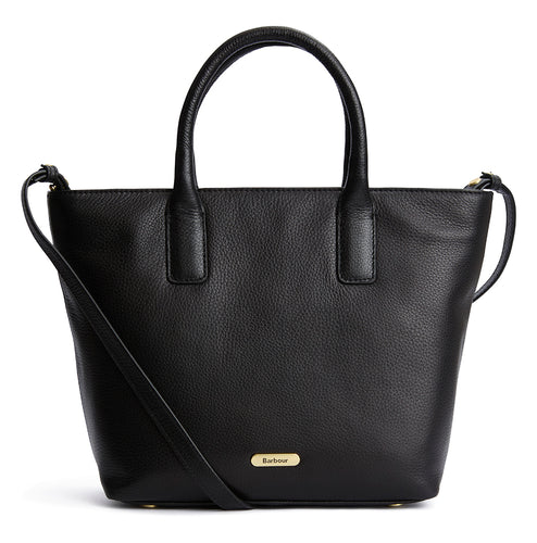 Barbour Birch Leather Tote Bag
