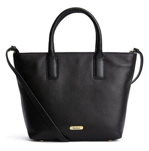 Barbour Birch Leather Tote Bag
