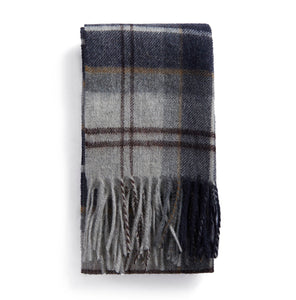 Barbour Cashmere Wool Tartan Scarf