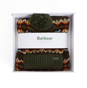Barbour Fair Isle Dog Gift Set