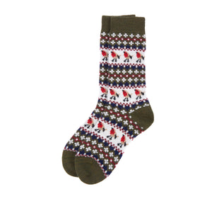 Barbour Robin Fair Isle Sock