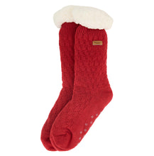 Barbour Cable Knit Lounge Socks