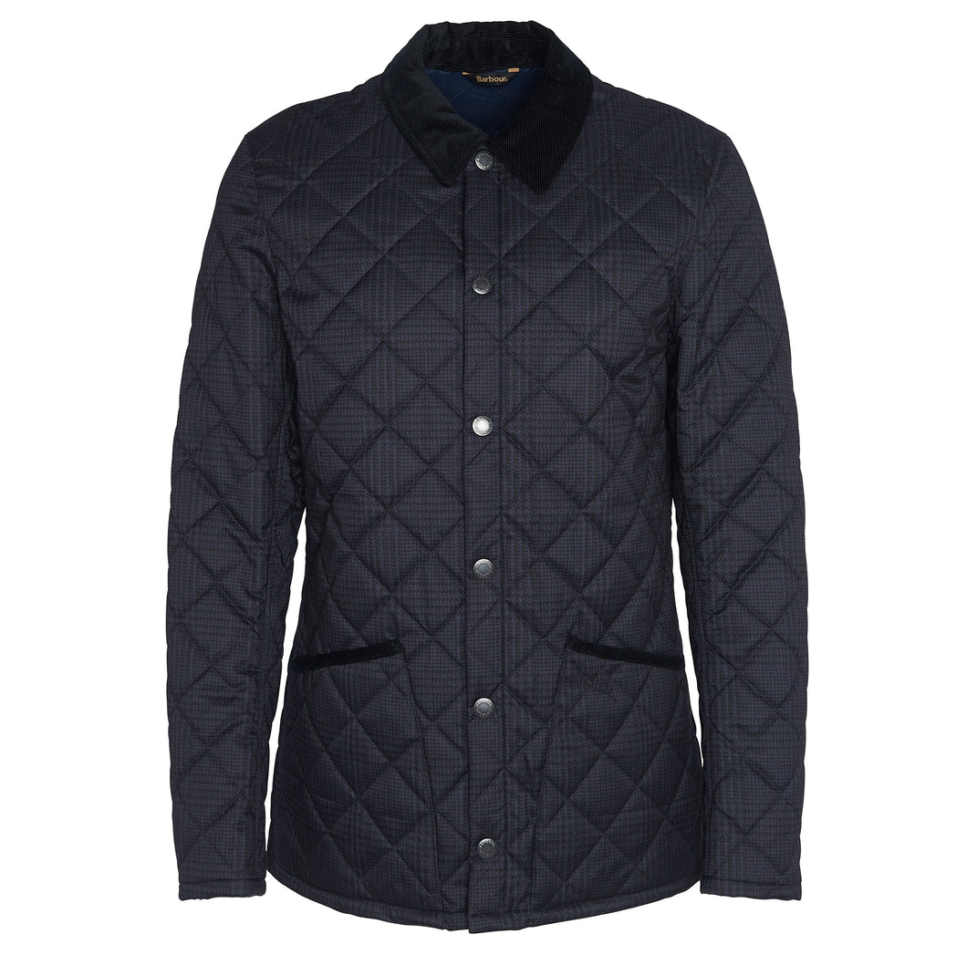 Barbour Checked Heritage Liddesdale Quilted Jacket