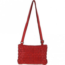 Ashwood Woven Leather Crossbody Bag D-70